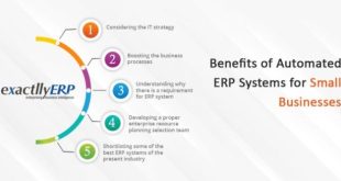 What are the key benefits of using an ERP system for small businesses