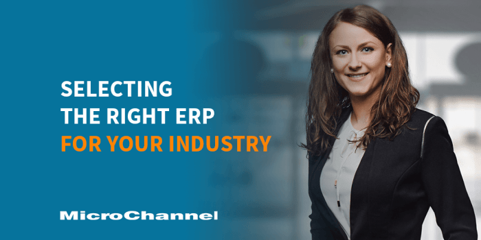 Choosing the right ERP app for your specific industry needs