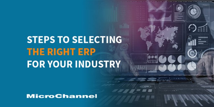 Choosing the right ERP system for your business