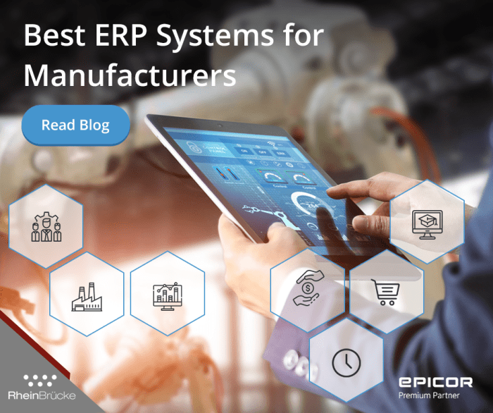 ERP software for manufacturing companies with complex processes